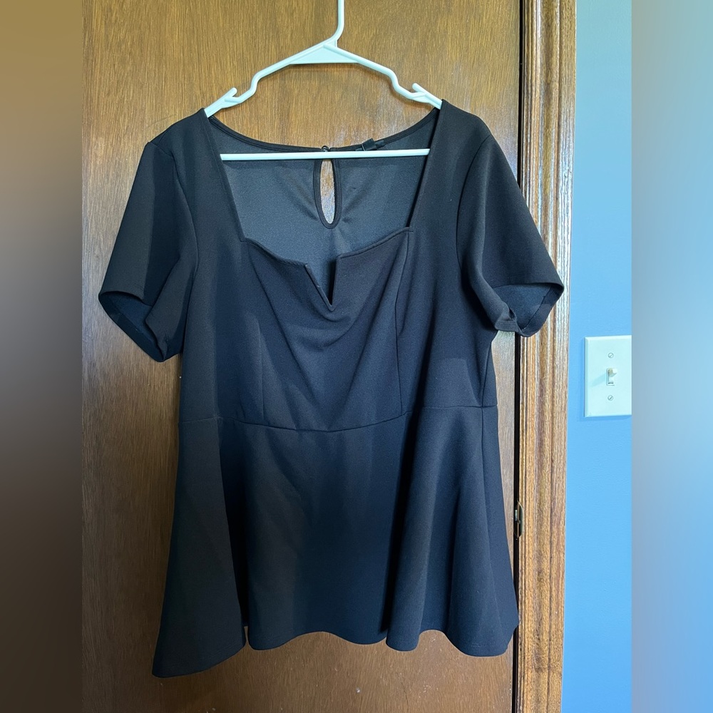 Black Torrid Blouse Size 2